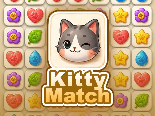 Kitty Match 3 puzzle game